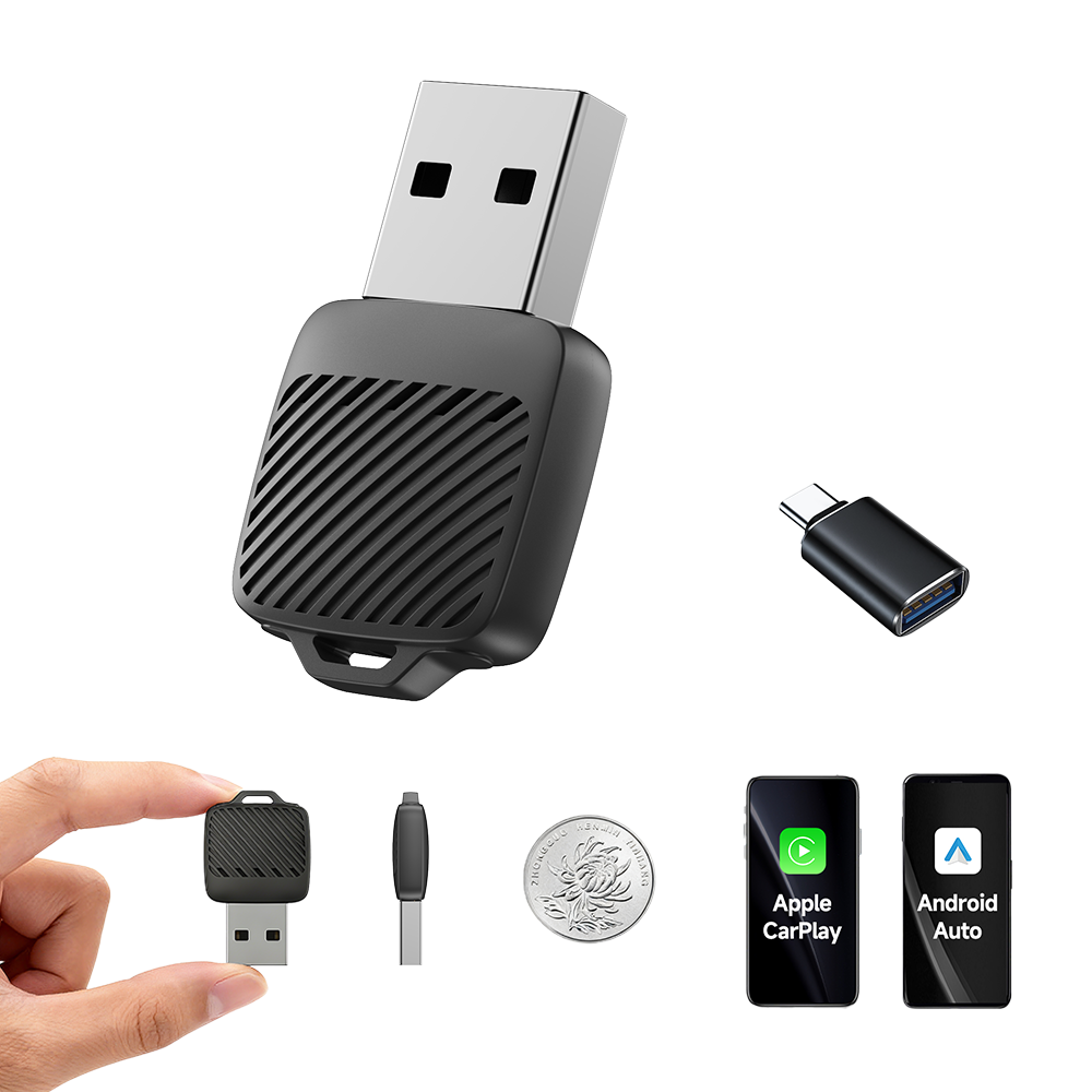 Spedal 320S 2 in 1 Wireless CarPlay Android Auto Adapter Car Dongle Auto Connect Plug