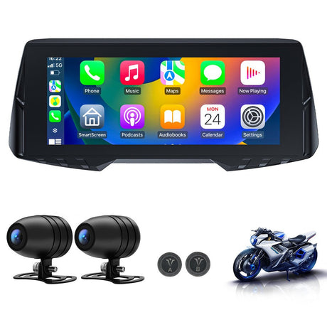 Ride Smarter with the Spedal CL876 Motorcycle Smart Screen