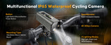 Spedal Multi-functional Bike Light with GPS Speed Display & 1080P Camera & App 64G Card