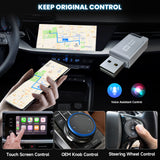 CL321-Wireless CarPlay& Adroid auto Adapter Auto-Reconnect, Supports Multiple Models