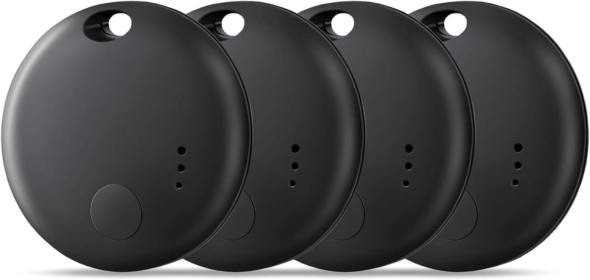 AirTags – 1/2/4 Pack Bluetooth Item Finders Compatible with Apple Find My App, Tracker for Kids, Luggage, Keys (iOS Only)