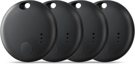 AirTags – 1/2/4 Pack Bluetooth Item Finders Compatible with Apple Find My App, Tracker for Kids, Luggage, Keys (iOS Only)