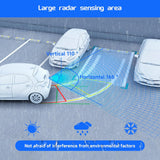 A11pro-Backup View Radar Camera IP68 Waterproof Night Vision HD and 170° Super Wide Angle Reverse Rear View Backup Camera(Black)