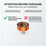 4-in-1 Wireless CarPlay Adapter of Apple CarPlay, Android Auto, AirPlay and MirrorLink screen mirroring functions