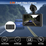 CL518-5 Inch Portable Car Stereo Wireless CarPlay with 2.5K Dashcam