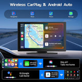 CL811-9" Car Play Screen with 2K Dash Cam/1080P Backup Camera