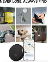 Android Smart Tags Bluetooth Tracker – 2/4-Pack , Works with Google Find My Device, Locator for Keys, Wallet Luggage For Android