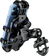 Motorcycle Phone Holder with Vibration Dampener Anti-Shock