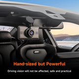 CL518-5 Inch Portable Car Stereo Wireless CarPlay with 2.5K Dashcam