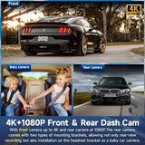 CL860-Portable 9.3"  Wireless CarPlay Car Stereo with Dash Cam