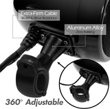 All-in-One Built-in Bluetooth Amplifier Full Range Waterproof Motorcycle Stereo Speakers Audio Amp System with AUX