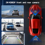 CL811-9" Car Play Screen with 2K Dash Cam/1080P Backup Camera