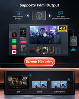 Ai Box Lite Air - Wi-Fi and Bluetooth Connectivity, For iPhone & Androids, Requires Wired Apple CarPlay, Expandable Storage with Youtube & Netflix