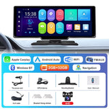 Spedal A830-10.26" Android Monitor 2+32G Android Auto Bluetooth & 1080P Rear Cam