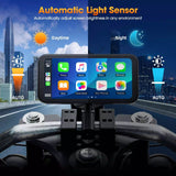NaviCam CL871-6.25 Inch Portable Mototorcycl Wireless Apple Carplay/Android Auto GPS Navigator