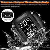 Motorcycle Tire Pressure Monitor System Waterproof -TPMS*2