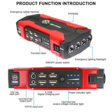 28000mAh Motorcycle Emergency Start Booster Power Bank Battery