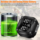 Motorcycle Tire Pressure Monitor System Waterproof -TPMS*2