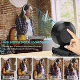 AF962-1080P Webcam with Ring Light /Tripod